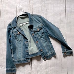 New York & Co Denim Jacket Size 10